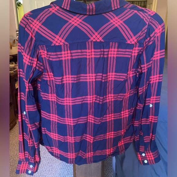 Women’s XS Tommy Hilfiger flannel - Picture 4 of 7
